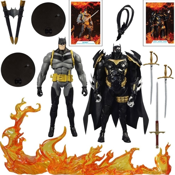 DC Multiverse Batman vs. Azrael Batman Armor: Curse of the White Knight-NWT - Picture 7 of 11